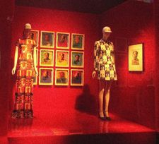 Andy Warhol meets Mao - Vivienne Tam outfits: "Then he becomes a cult figure. He becomes almost an Andy Warhol figure."